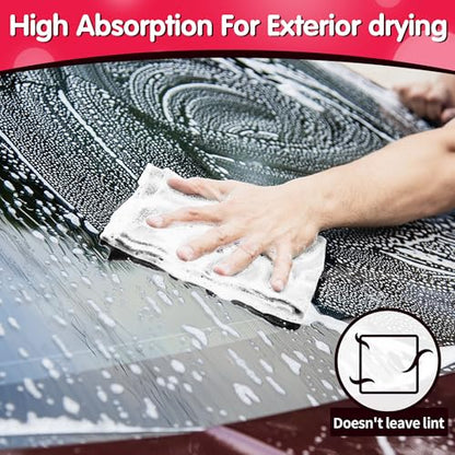 White Microfiber Cleaning Cloth (50 Count)