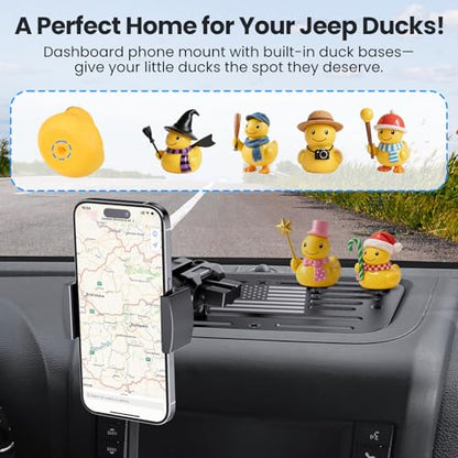 Metal Adjustable Phone Mount for Jeep Wrangler JK JKU 2011