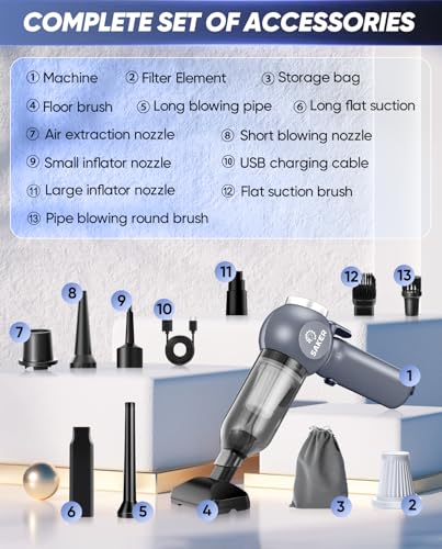 Car Vacuum Portable 6