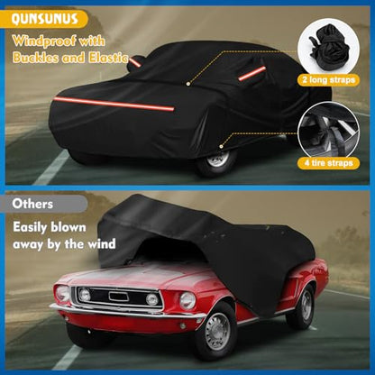 QUNSUNUS Car Cover for Ford Mustang 1964