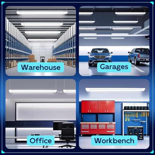 LED Shop Light 4FT 44W (4 Count)