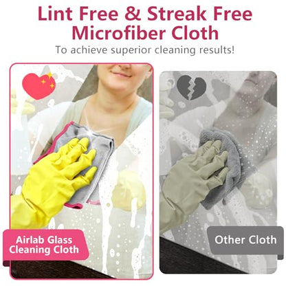 Glass Polishing Streak Free Miracle Cleaning Cloth (6 Count)