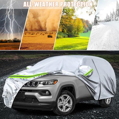 6 Layers Silver Waterproof Car Covers Replace for 2007