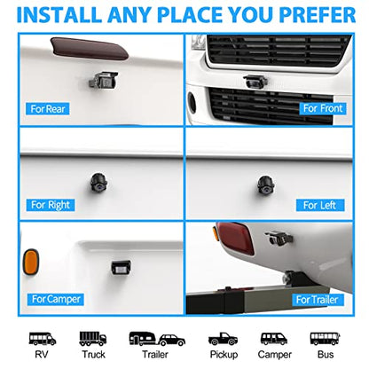 1080P Wired Backup Camera System Kit