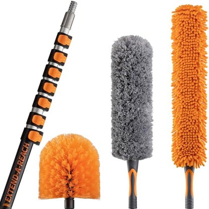 36 Foot High Reach Duster Kit with 5