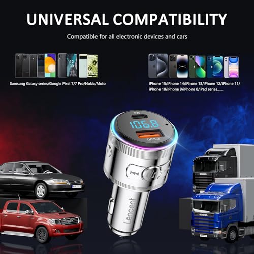 Full Metal Bluetooth 5.3 Car Adapter
