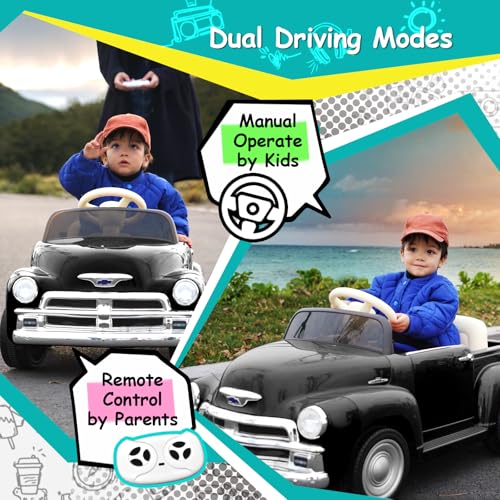 12V Kids Ride on Car Licensed Chevrolet 3100