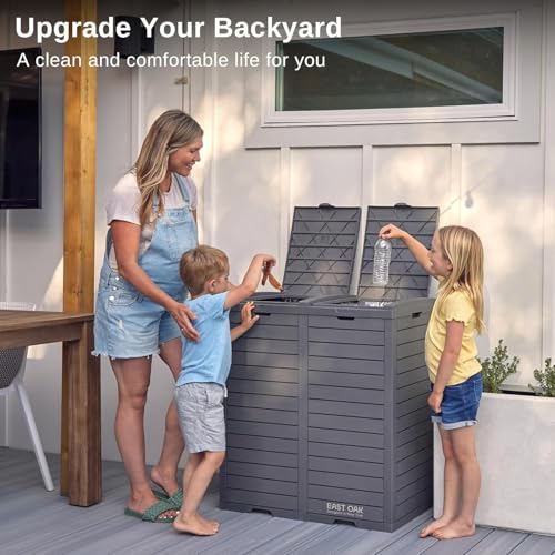 76 Gallon Outdoor Trash Can