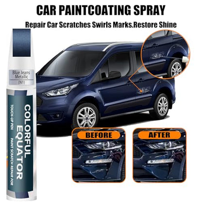 N1 Blue Jeans Metallic Touch Up Paint for Ford