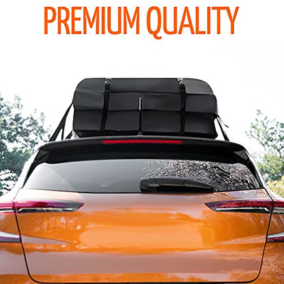 Car Roof Cargo Bag Water Resistant with a Protective Anti Slip Mat