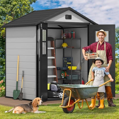 6x4.4 FT Outdoor Storage Shed