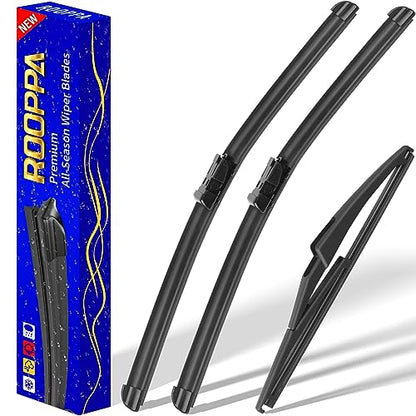 3 Wipers Fits Jeep Renegade 2015