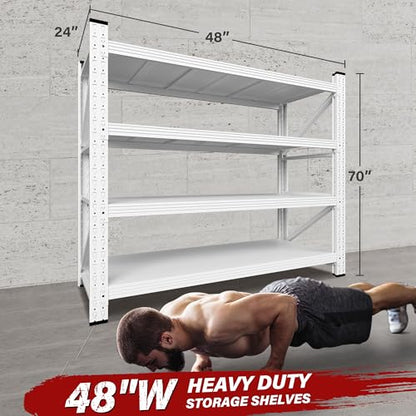 48" Wide Heavy Duty Garage Shelving Units