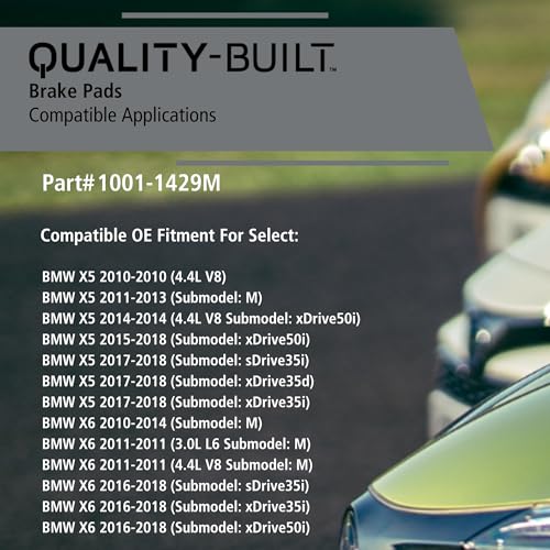 Front Semi Metallic Brake Pads
