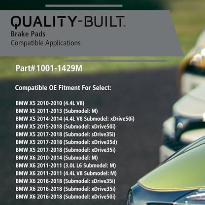 Front Semi Metallic Brake Pads