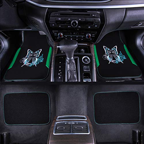 Embroidery Butterfly Car Floor Mats