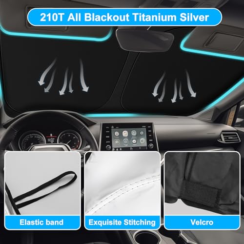 Windshield Sun Shade for Toyota RAV4 Sunshade 2019
