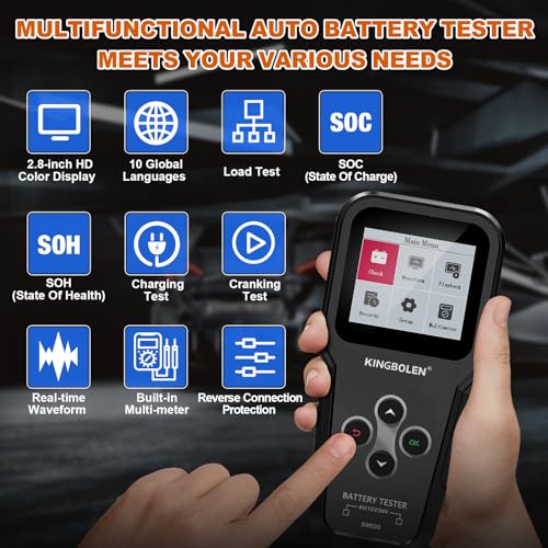 BM520 6V 12V 24V Car Battery Tester