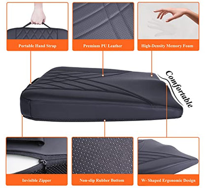 Memory Foam Car Seat Cushion for Driving Comfort and Office Use