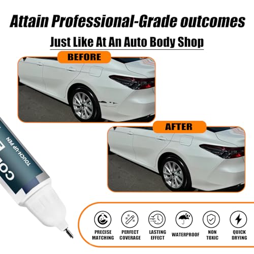 070 Blizzard Pearl Tricoat Car Touch Up Paint for Toyota OEM Color Match