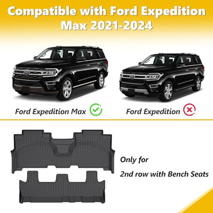 Floor Mats for Ford Expedition MAX 2021