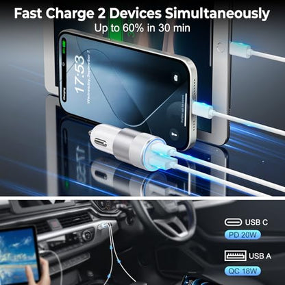 Car Charger USB C 6 (6 Count)