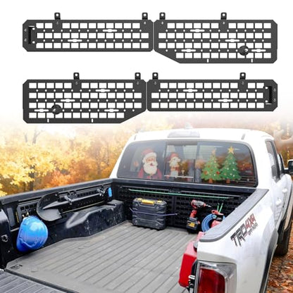 Truck Bed Side MOLLE Panels Fit for 3rd Gen Tacoma 2016
