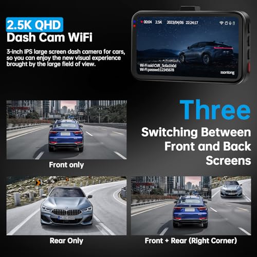 Dash Cam Front and Rear