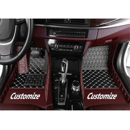 Custom Automotive Floor Mats Anbuwei Car Floor Mats Leather Anti