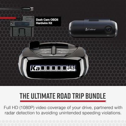 RAD 480i Radar Detector & SC 201 Smart Dash Cam Bundle