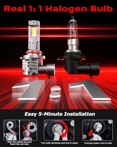 9006 HB4 LED Fog Light Bulbs (2 Count)