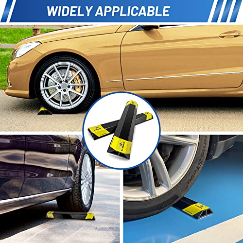 18'' Heavy Duty Car Stoppers for Garage (2 Count)