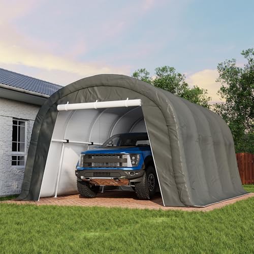 13'×20' Storage Shelter Outdoor Round Carport