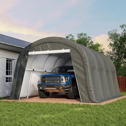 13'×20' Storage Shelter Outdoor Round Carport