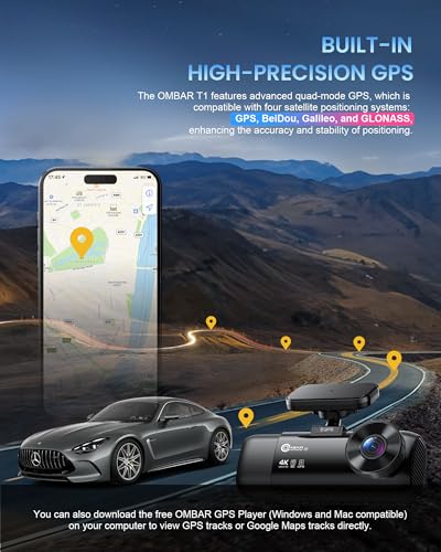 T1 4K 3 Channel Dash Cam