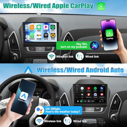 2+64G Android Car Stereo for Hyundai Tucson IX35 2010
