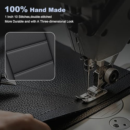 Car Seat Covers Custom Fit for Honda Accord 2023 2024 2025 2026 Full Set Waterproof Faux Leather Full Coverage Car Seat Protector