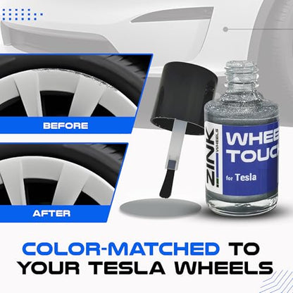 Premium Tesla Wheel Curb Rash Repair Kit for Model 3 19