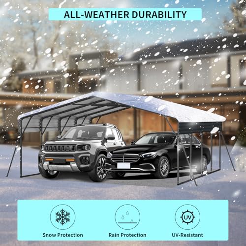 20x20 FT Metal Carport