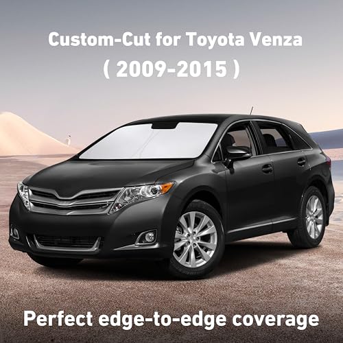 Windshield Sunshade Compatible for Toyota Venza 2009