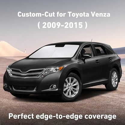 Windshield Sunshade Compatible for Toyota Venza 2009