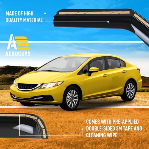 Extra Durable Window Deflectors in