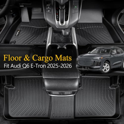 Floor Mats & Cargo Mats Set Fit Audi Q6 e