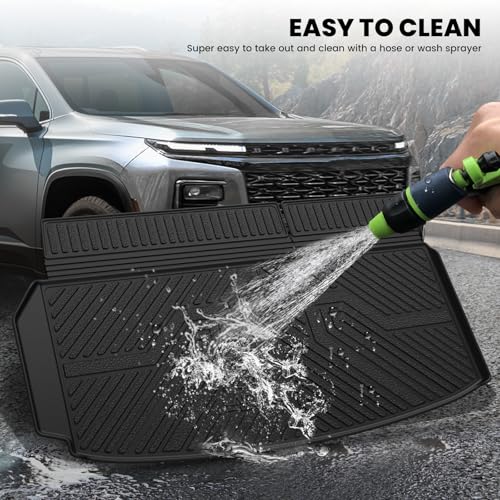 Trunk Mat with Backrest Mat for Chevrolet Chevy Traverse 2024