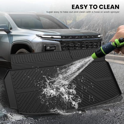 Trunk Mat with Backrest Mat for Chevrolet Chevy Traverse 2024