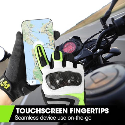 Lightweight Motorcycle Gloves for Men Touchscreen Summer