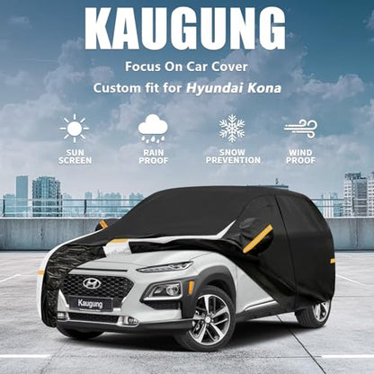 10 Layers Car Cover Custom Fit for Hyundai Kona 2017