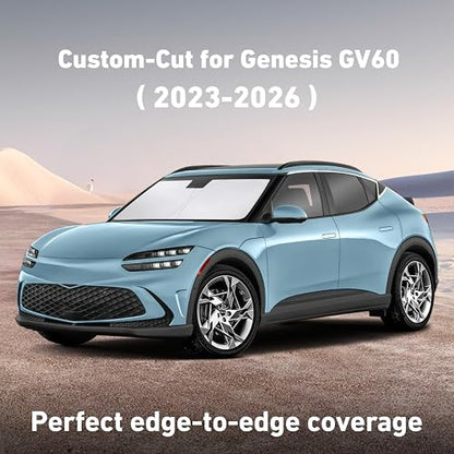 Windshield Sunshade Compatible for Genesis GV60 2023