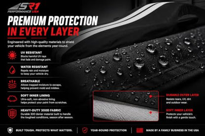 USA C7 Corvette Car Cover Indoor Outdoor