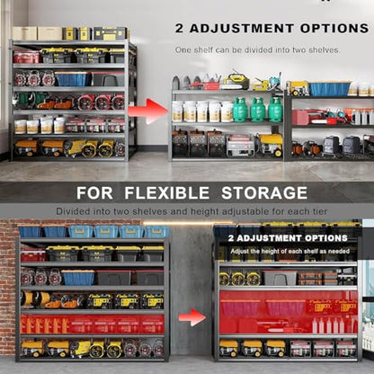 65" W Garage Shelving Heavy Duty